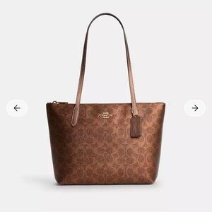 Coach Fiona Zip Tote Bag